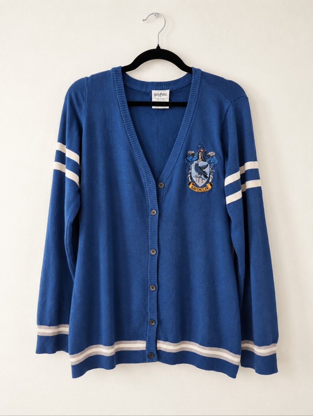 Harry Potter Ravenclaw Blue Cardigan Sweater